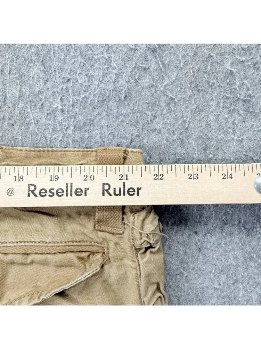 Polo Ralph Lauren Cargo Pants Men 42 x 30 Beige Paratrooper Military Adjustable